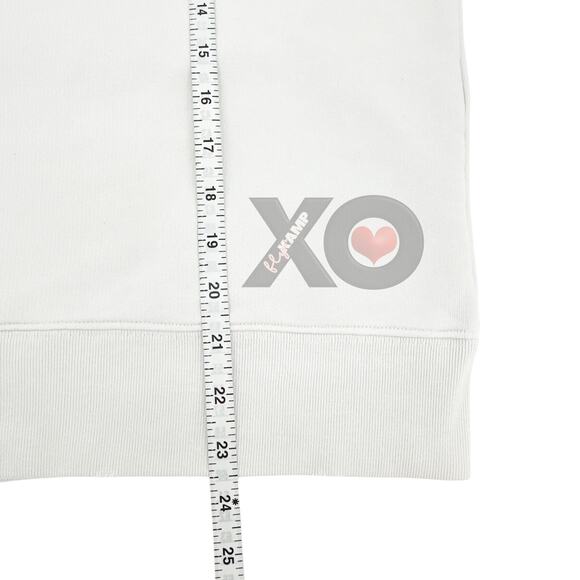 GOLDEN GOOSE Logo Patch Distressed Sweatshirt S - Picture 13 of 13